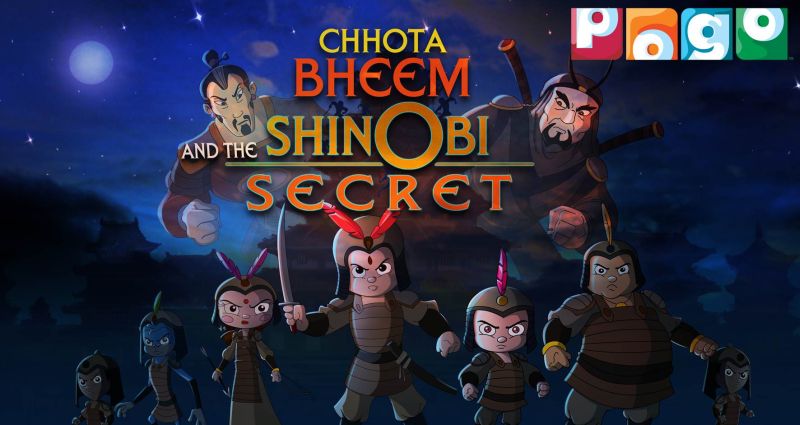 Chhota Bheem And The Shinobi Secret On Pogo - 3 November At 12 