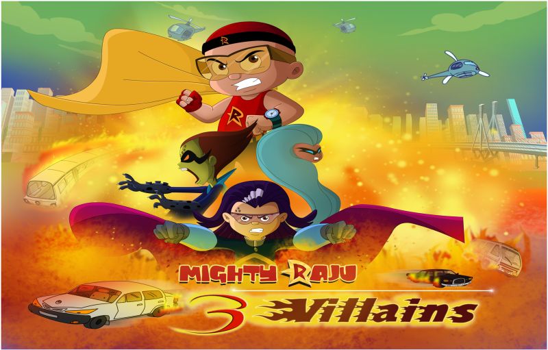 Mighty Raju 3 Villains Movie To Premiere On Pogo During Holi