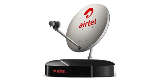 Airtel Digital TV HD Set Top Box With 1 Month Hd Pack