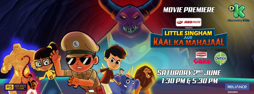 Little Singham Aur Kaal Ka Mahajaal On Discovery Kids - 2nd June 2018