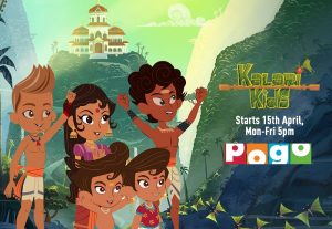 Kalari Kids Show On Pogo Channel