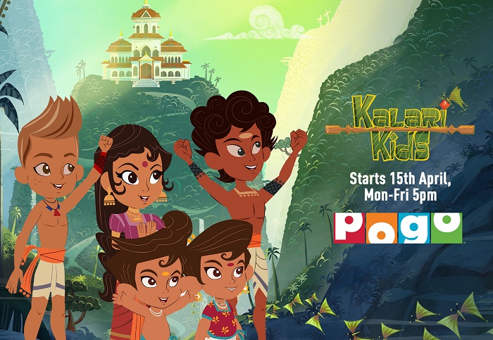 Kalari Kids Cartoon Show On Pogo Channel Started On 15th April
