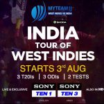 India tour of West Indies 2019