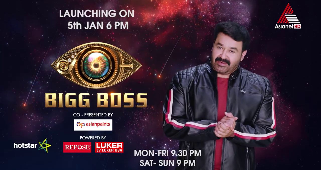telecast time of bigg boss malayalam show season 2