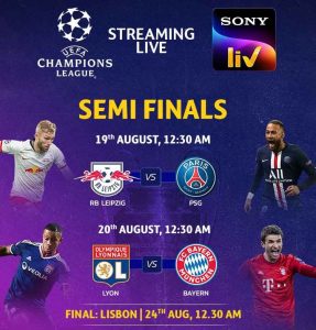 UEFA Semi Finals Live Stream ing