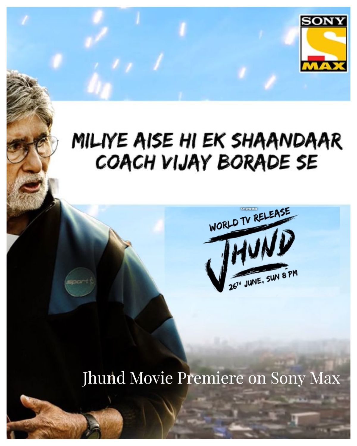 Jhund Movie Premiere on Sony Max