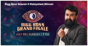 Bigg Boss Season 4 Malayalam Winner