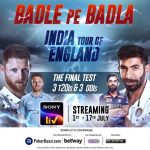 Sony LIV Streaming Live India VS England