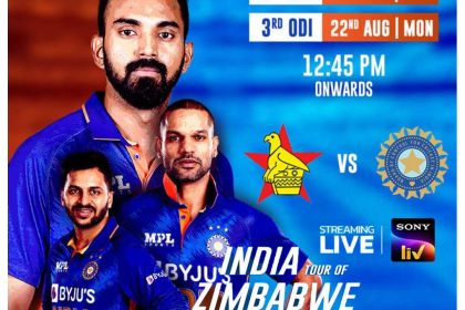 India Tour of Zimbabwe Live
