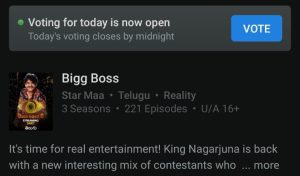 Vote Bigg Boss 6 Telugu