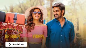 Krishna Vrinda Vihari Telugu Movie on Netflix
