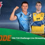 Live Streaming of CSA T20 Challenge