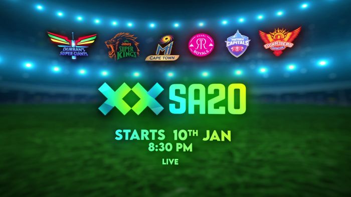 SA20 Cricket Live Telecast India