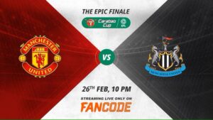 Manchester United Vs Newcastle United Carabao Cup final Live