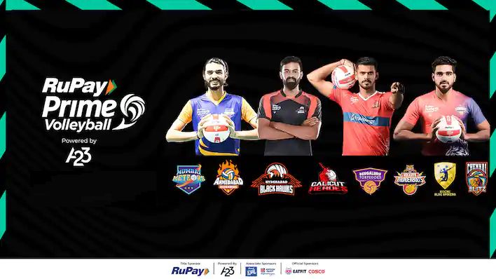Prime Volleyball League 2023 Live
