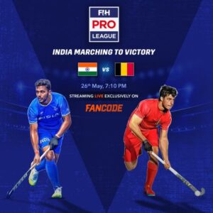 FIH Pro League Matches of India Live Streaming