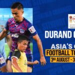 Durand Cup 2023 on Sony Sports Ten 2 channels