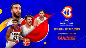 FIBA Basketball World Cup 2023 Live-streaming FanCode
