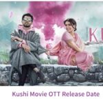 OTT Release Date of Kushi Movie